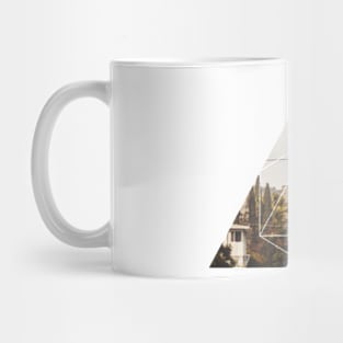 Hollywood Sign Geometric Photography Mug